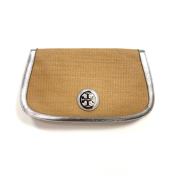 Tory Burch Woven Logo Crossbody Clutch and Wallet - Picture 3 of 16